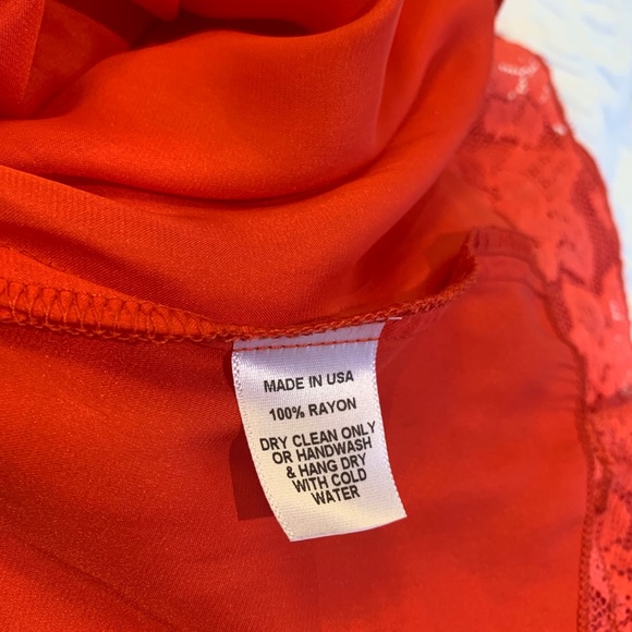 ⭐️ Blu Moon Coral Mini Lace Dress SzM - Picture 5 of 5